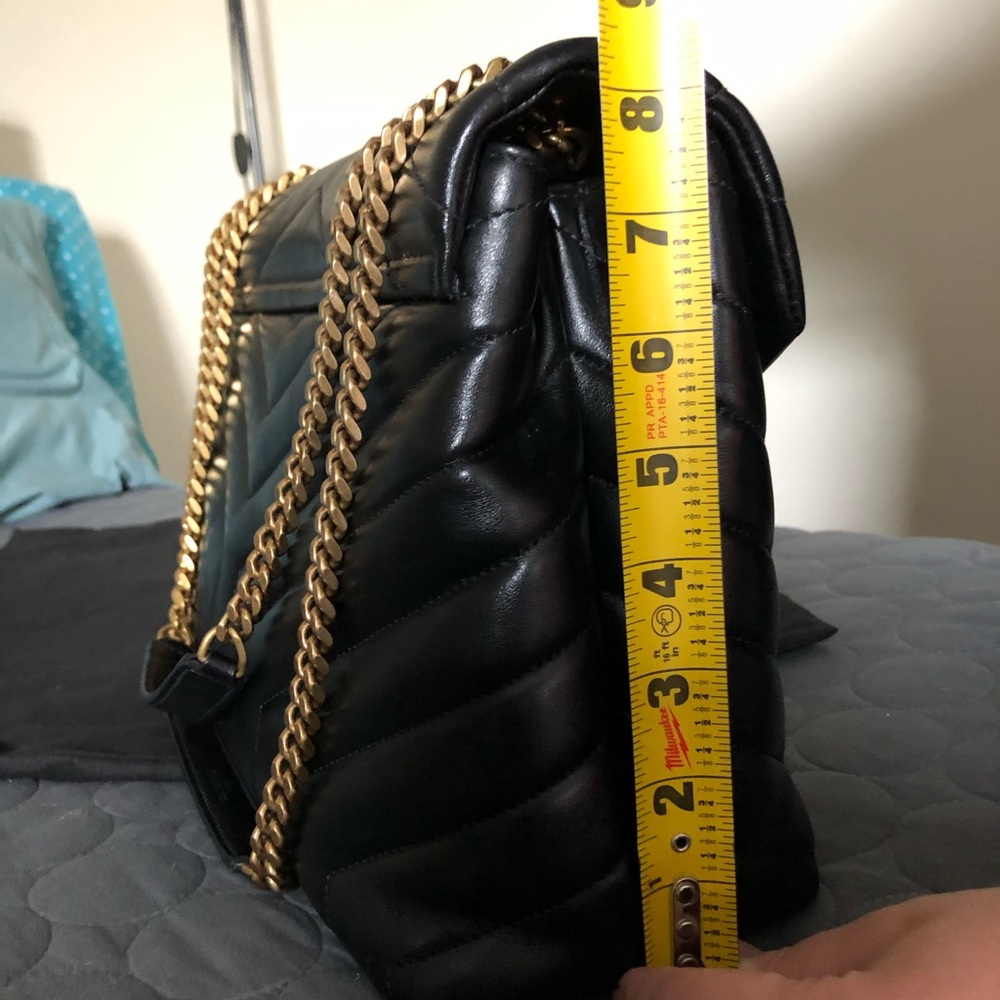 AUTHENTIC YSL Medium Loulou Matelassé Shoulder Bag - Picture 8 of 9